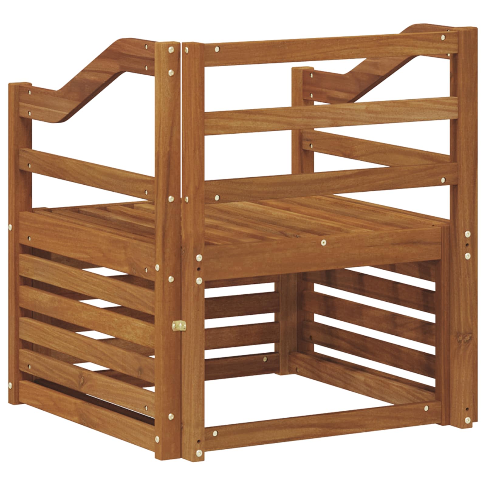 Set de canapele de exterior natural 67 x 63 x 73 cm GartenMobel Dekor