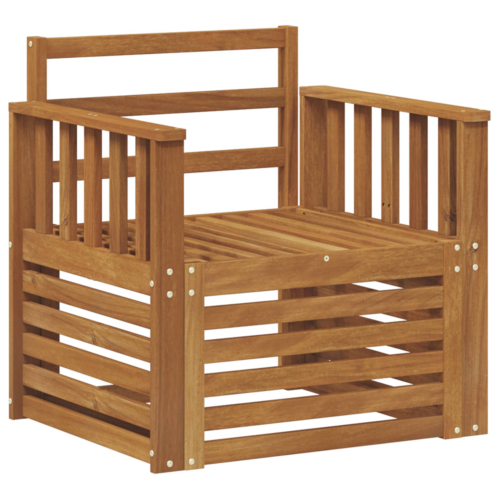 Set de canapele de exterior natural 71 x 63 x 73 cm GartenMobel Dekor