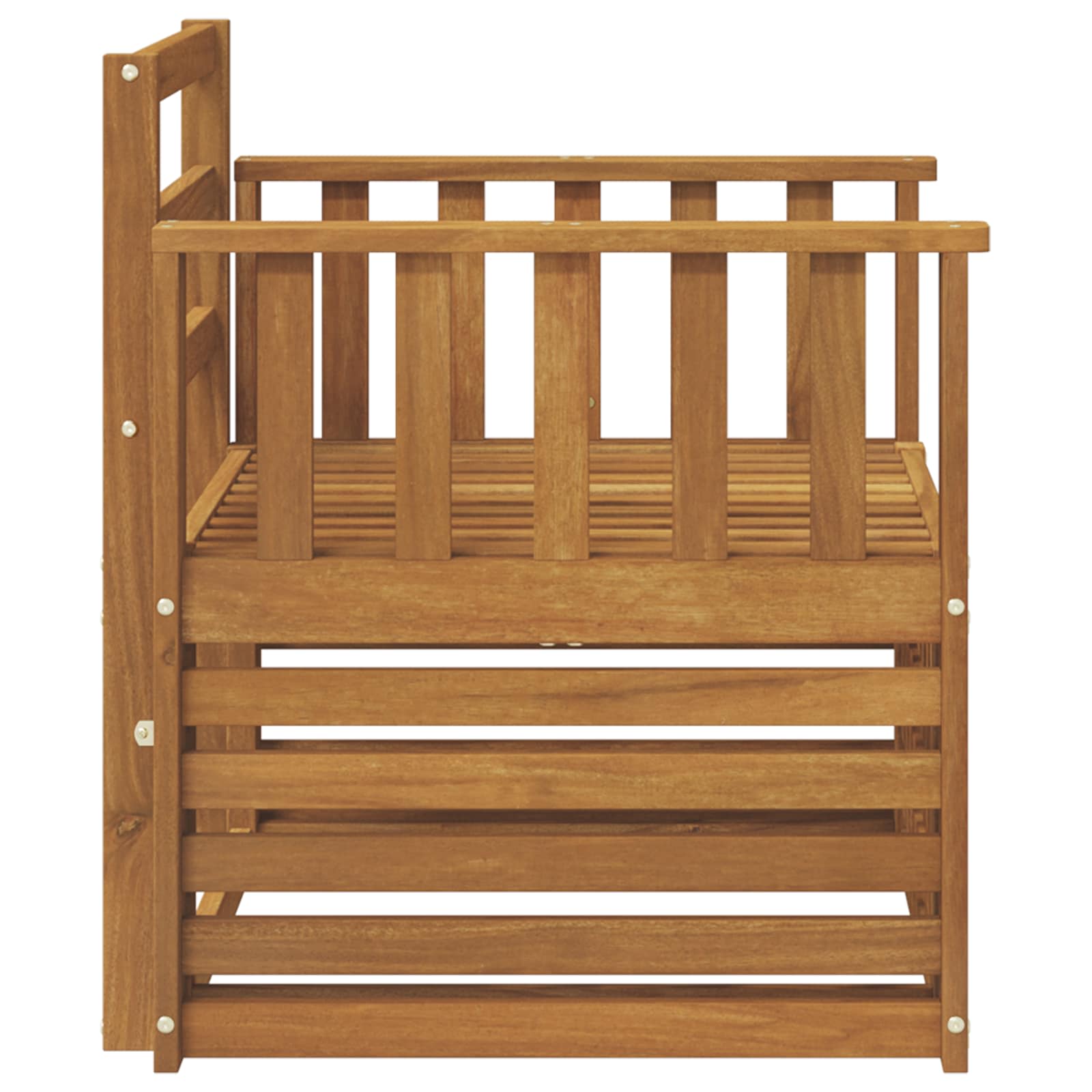 Set de canapele de exterior natural 71 x 63 x 73 cm GartenMobel Dekor