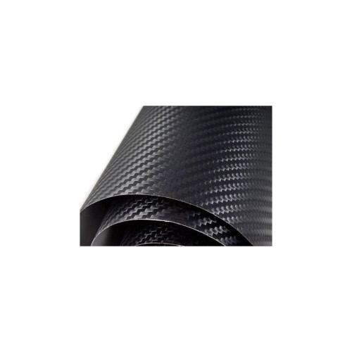 Folie carbon 3D neagra 1m x 1.5m, aplicare fara bule (CF-10BL/MQ-05)