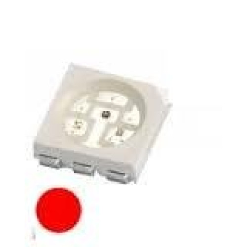 LED SMD 5050 roșu pentru bord auto și butoane, 1 buc (OEM)