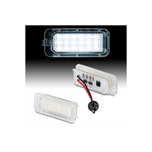 Set 2 lămpi LED pentru iluminare număr compatibile Ford, 18 SMD, cod 7903