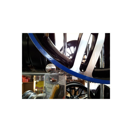 Set abtibilduri decorative pentru jante auto, diverse culori, 22 inch