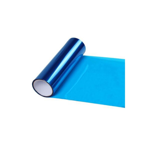 Folie albastră autoadezivă pentru protecție faruri și stopuri 60x60 cm