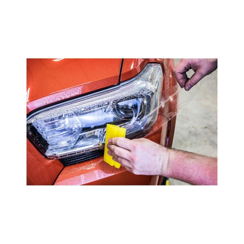 Folie transparentă autoadezivă pentru protecție faruri și stopuri, rolă 60 cm x 8 m