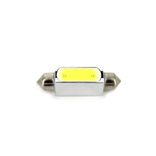 Set 2 becuri LED sofit COB 39mm 1.5W CANBUS pentru auto, fără erori