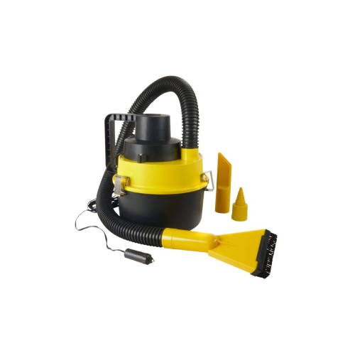 Aspirator auto 12V umed/uscat portabil 90W, fara sac, cu accesorii (YU3019)