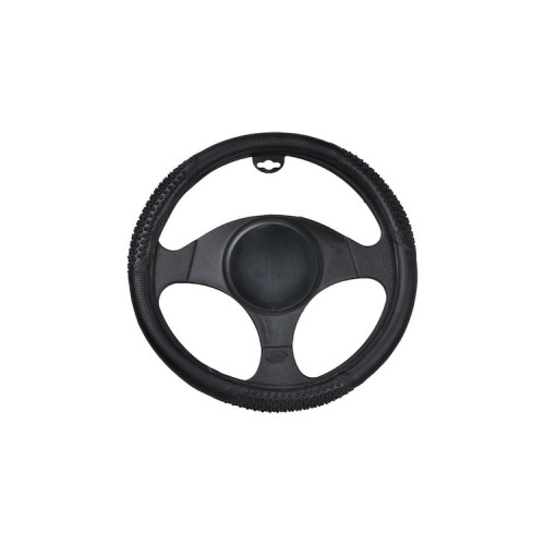 Husă volan universală cu striații, 37–38 cm, culori diverse (SWC-001)