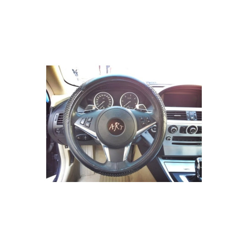 Husă volan universală cu striații, 37–38 cm, culori diverse (SWC-001)