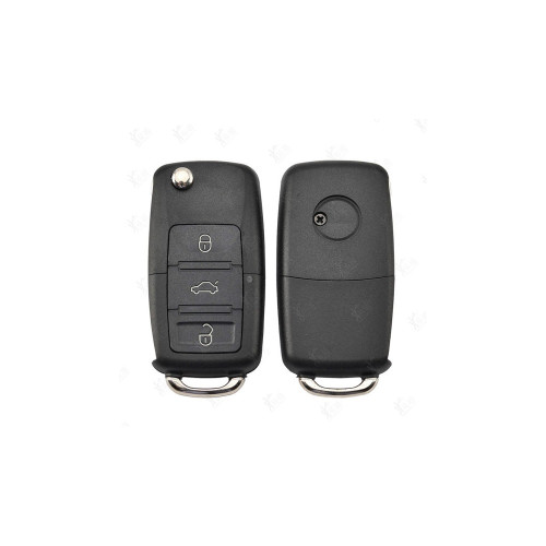 Carcasă cheie tip briceag cu 3 butoane, lamelă inclusă, ART-095
