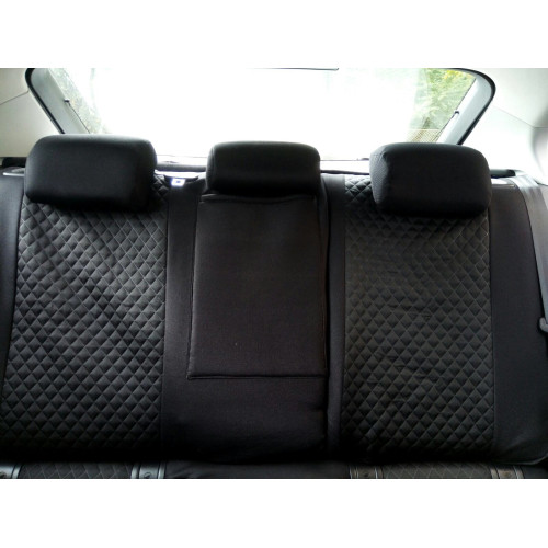 Set huse scaune dedicate Skoda Octavia 3 2017, fractionate, premium