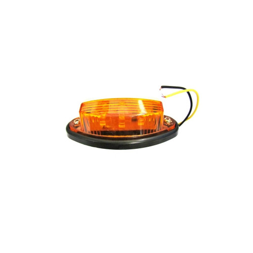 Lampă LED 12V galbenă pentru semnalizare 16x03, universală