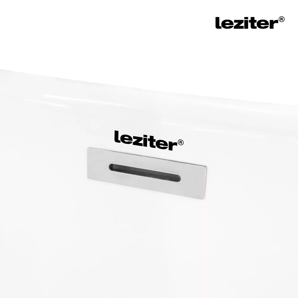 Cadă freestanding Leziter Flow 170x75x72 cm, alb, acril sanitar, 190 L