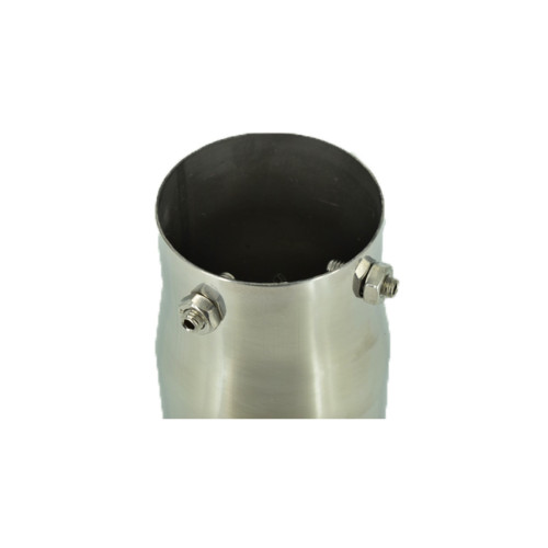 Ornament toba inox premium universal, intrare 7,8 cm, iesire 9 cm, 17,5 cm