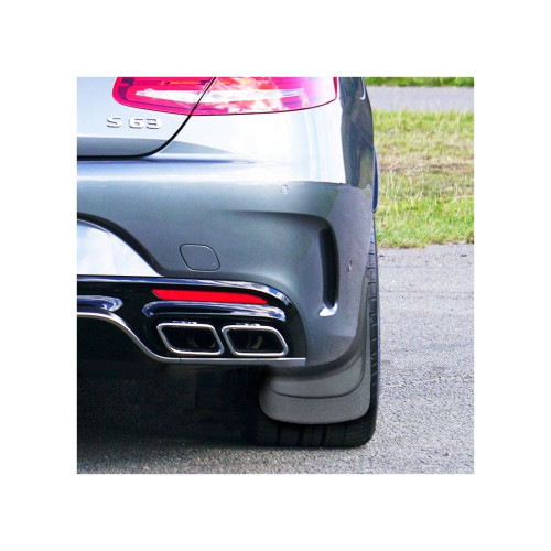 Set apărători noroi universale Model B din cauciuc rezistent, 32x21 cm