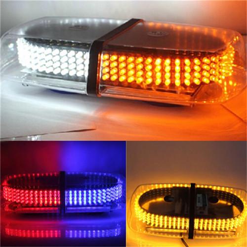 Rampă girofar LED albastru 12/24V cu magnet, 31 cm, ART101A