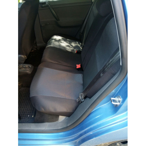 Set huse scaune dedicate VW Polo 2002-2009, fractionate, calitate premium