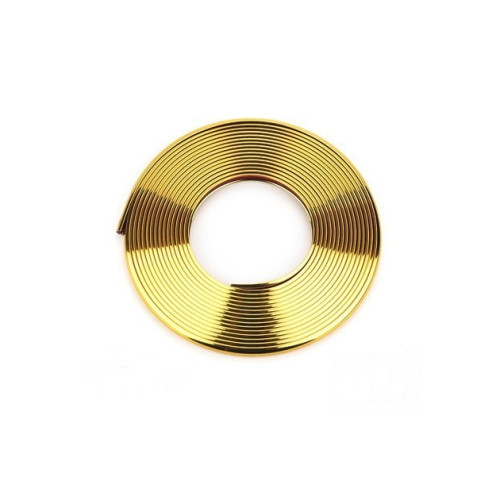 Rola ornament auto aurie autoadeziva 4 mm x 15 m pentru decor interior-exterior