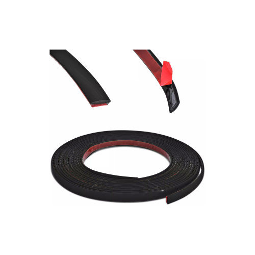 Rola ornament auto neagră autoadezivă 20mm x 15m pentru interior și exterior