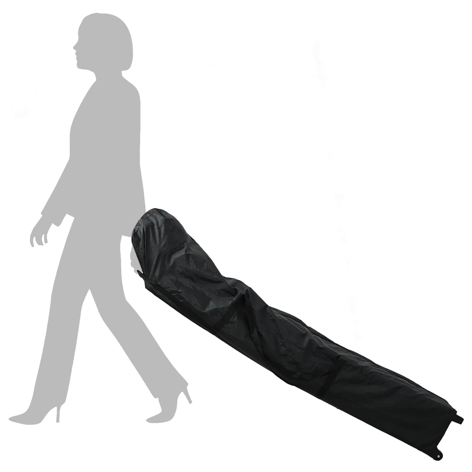 Cort pentru Petreceri Negru 279 x 410 x 315 cm Material Oxford GartenMobel Dekor