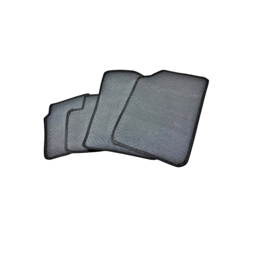 Set covoare mocheta auto negre pentru Volkswagen Fox 2004+ (MO0015)