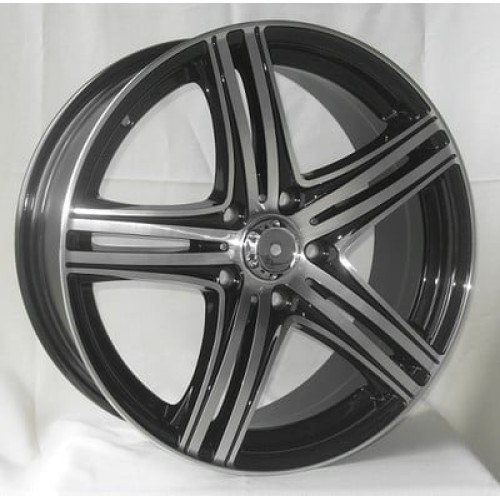 Set jante aliaj ART 287, 16 inch, design sport, cu kit de instalare inclus