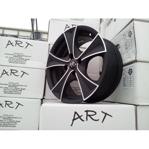 Jante aliaj ART 2508 15 inch, set complet cu kit de instalare inclus
