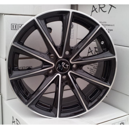 Jante aliaj ART 3135 16 inch, design sport, set complet cu kit montaj