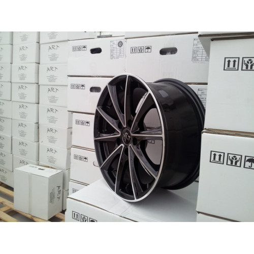 Jante aliaj ART 3135 16 inch, design sport, set complet cu kit montaj