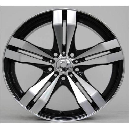 Set jante ART 348, 15 inch, finisaj bicolor cu design sport pentru autoturisme