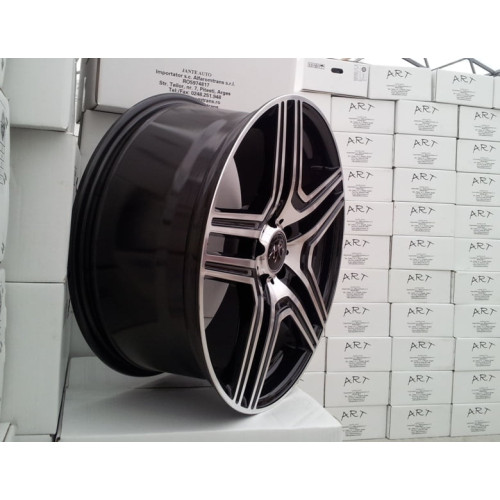 Set jante auto ART 7601 pe 19 inch, design sport bicolor, kit inclus