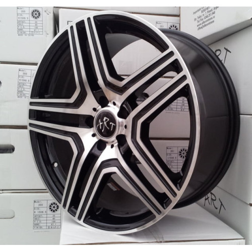 Set jante auto ART 7601 pe 19 inch, design sport bicolor, kit inclus