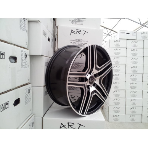 Set jante auto ART 7601 pe 19 inch, design sport bicolor, kit inclus