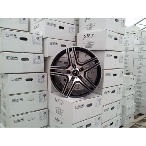Set jante auto ART 7601 pe 19 inch, design sport bicolor, kit inclus