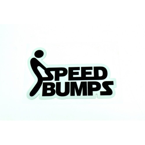 Abțibild auto „Speed Bumps” rezistent pentru personalizare, cod CLXT-330