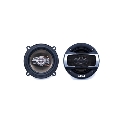 Boxe auto Akai 13 cm, 3 cai, 180 W RMS, impedanță 4Ω (ACS-506)