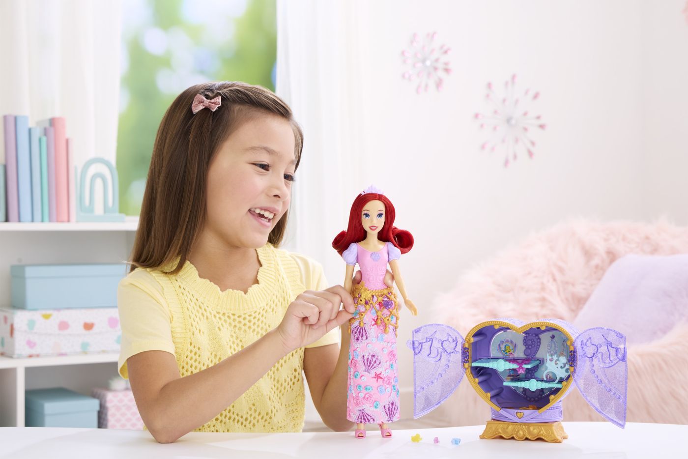 DISNEY PRINCESS JEWEL REVEAL PAPUSA ARIEL SuperHeroes ToysZone