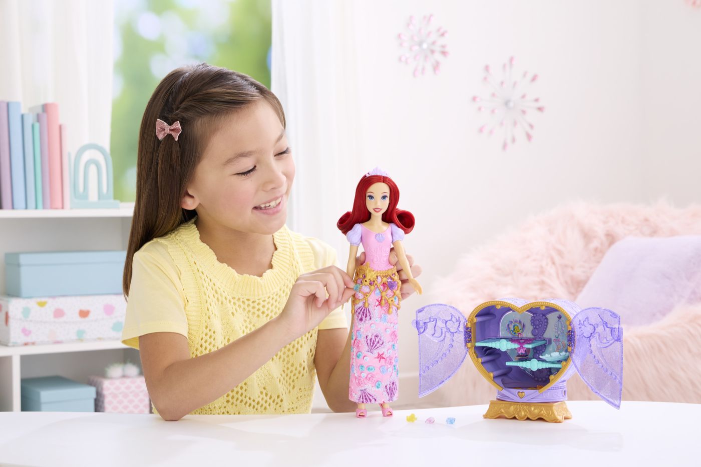 DISNEY PRINCESS JEWEL REVEAL PAPUSA ARIEL SuperHeroes ToysZone