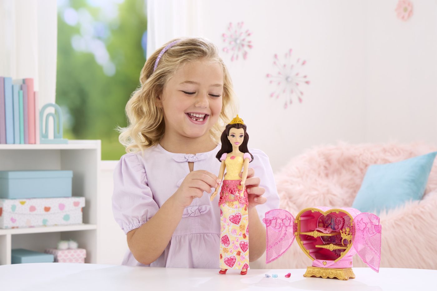 DISNEY PRINCESS JEWEL REVEAL PAPUSA BELLE SuperHeroes ToysZone