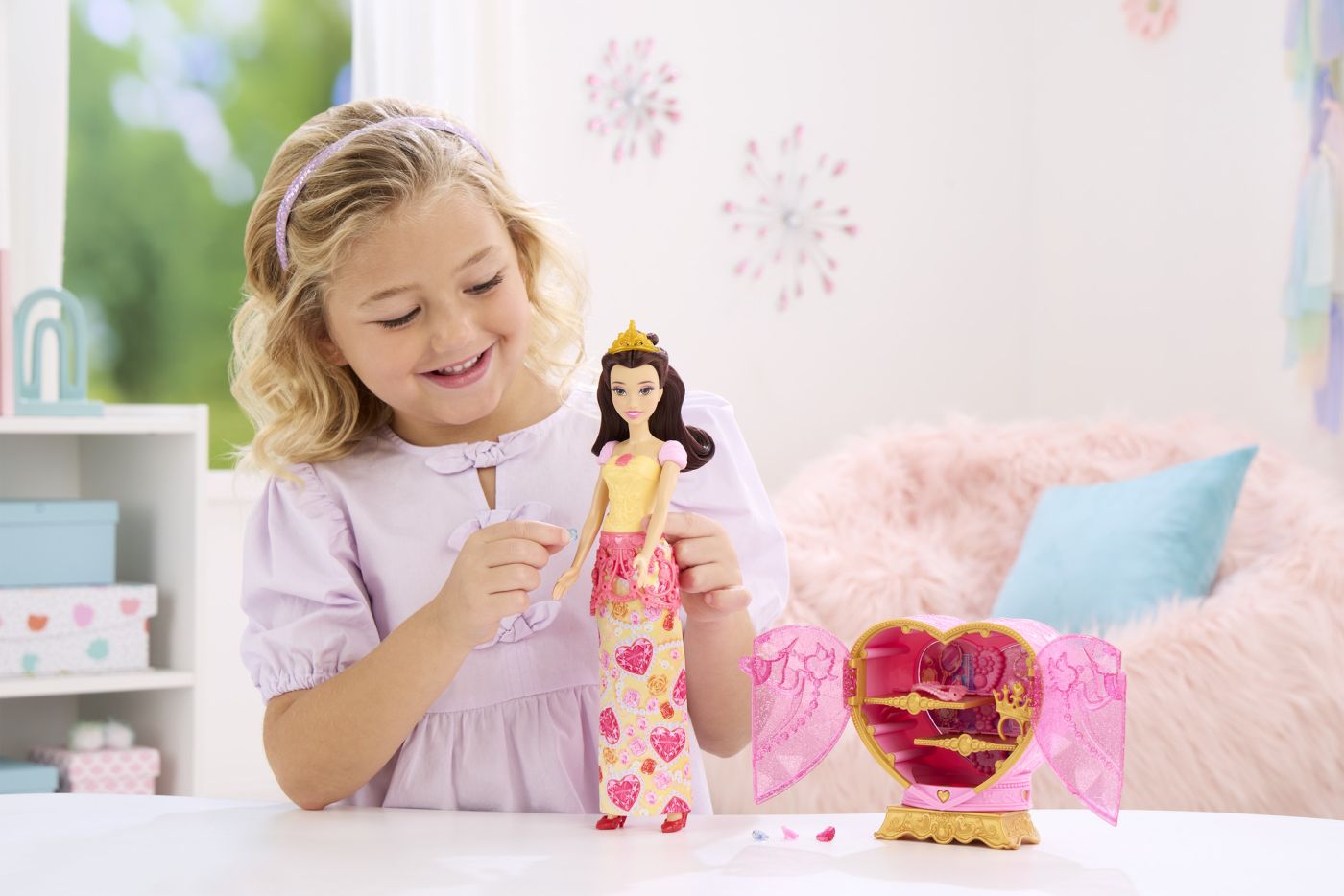 DISNEY PRINCESS JEWEL REVEAL PAPUSA BELLE SuperHeroes ToysZone
