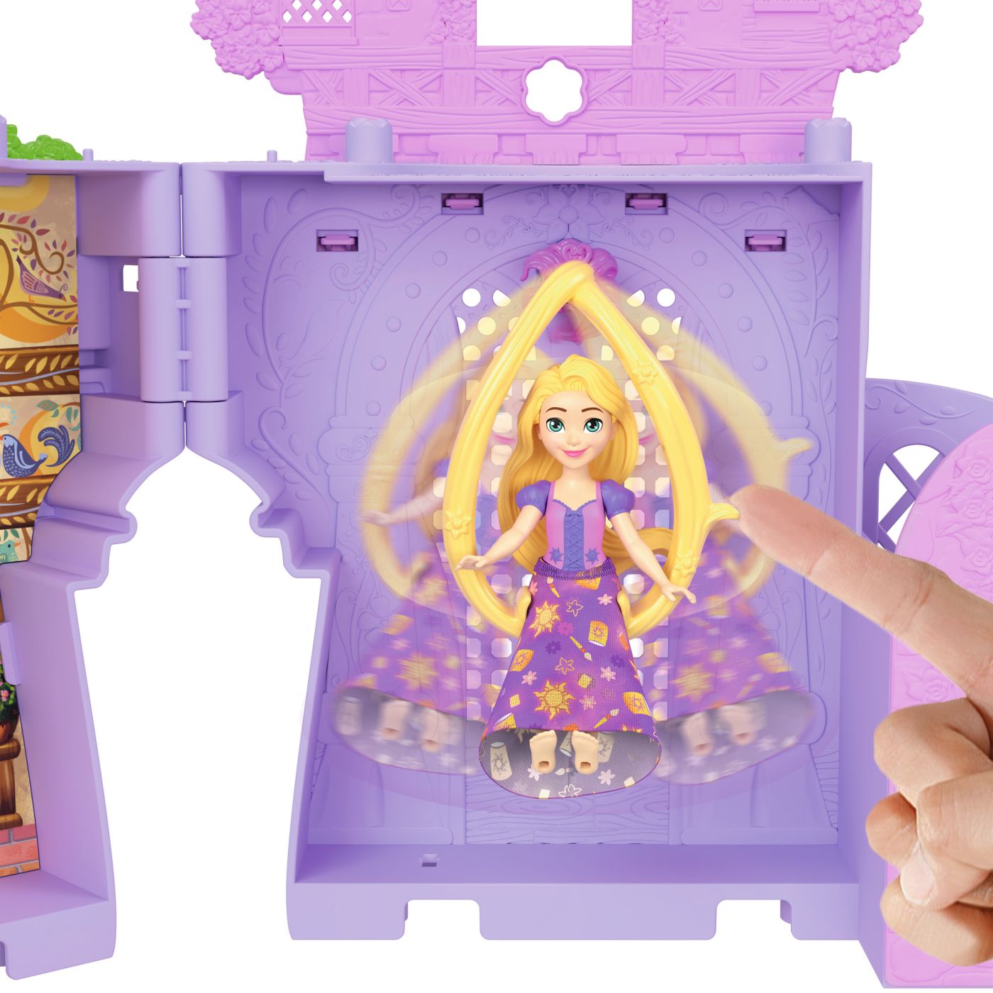 DISNEY PRINCESS SET CASTELUL LUI RAPUNZEL CU ACCESORII SuperHeroes ToysZone