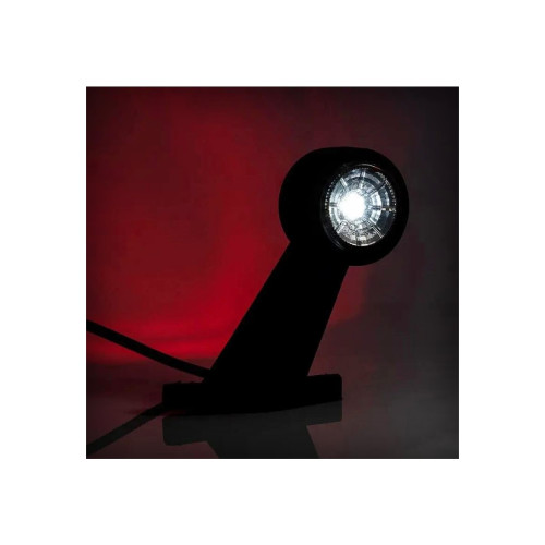 Lampă gabarit LED 12–30V cu braț flexibil din cauciuc, set 2 bucăți FT-009C