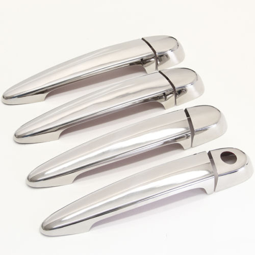 Set ornamente crom pentru mânere uși BMW E90/E91, X1 E84, X5 E70, X6 E71/E72