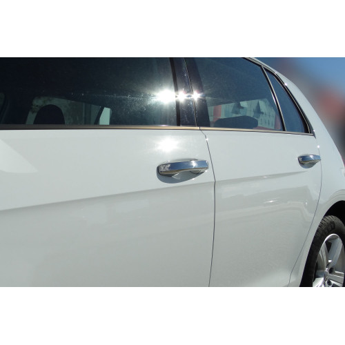 Ornamente crom pentru mânerele ușilor Seat/Skoda/VW Golf 7, inox 304, set