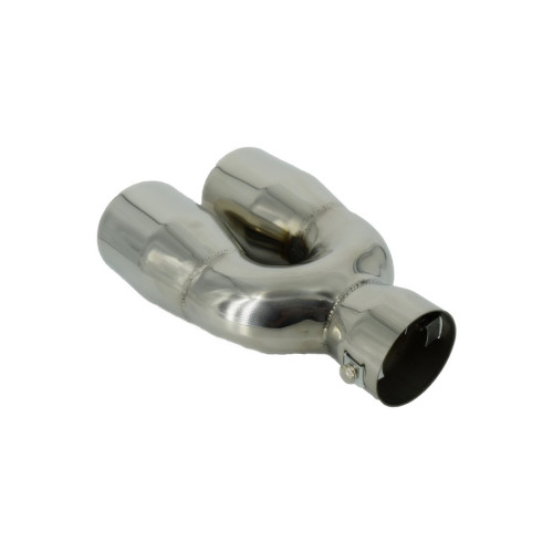 Ornament tobă inox premium HY302, finisaj cromat sport, prindere cu șurub