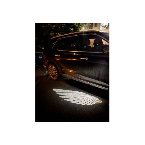 Set lămpi LED 12V Angel Wings, lumină albă pentru uși auto (FS-1801)