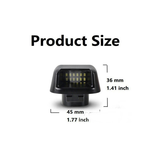 Set lămpi LED iluminare număr pentru Nissan Navara D40 (2005–2016) 7806