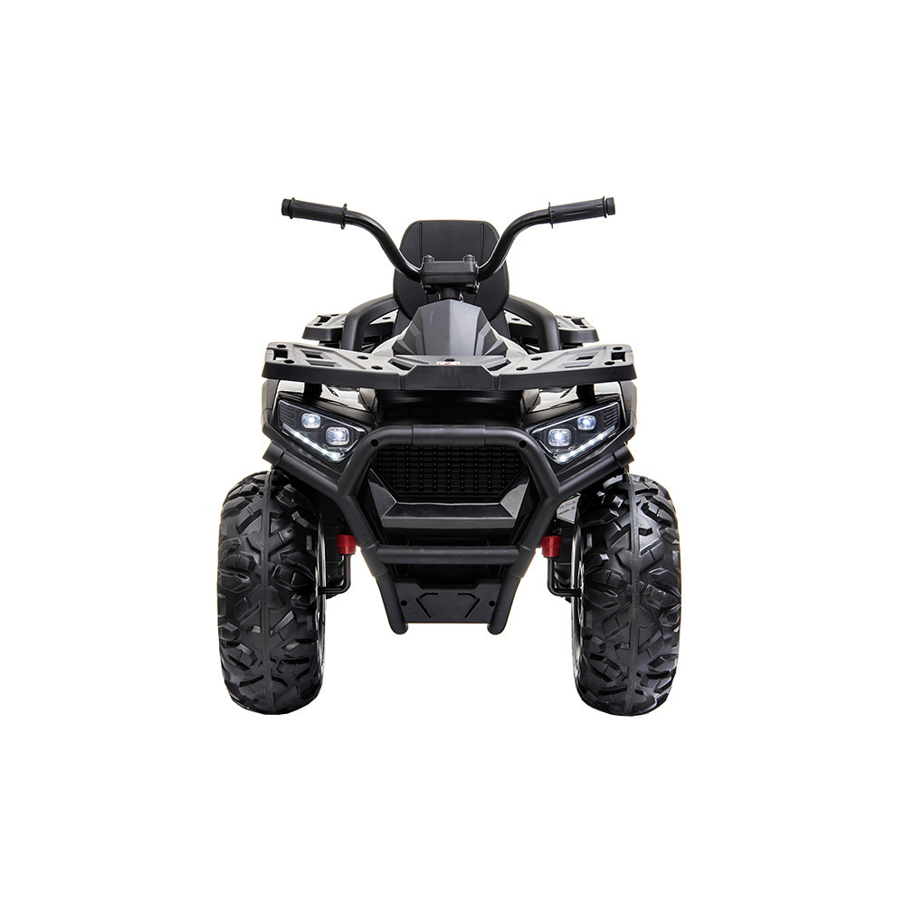 ATV electric pentru copii Leziter Quad XL 12V, negru, cu telecomandă 2.4G