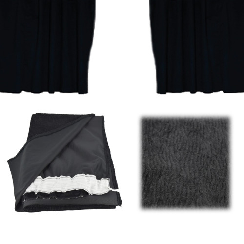 Set perdele interior cabina camion MAN TGA/TGL – parbriz + zona de dormit