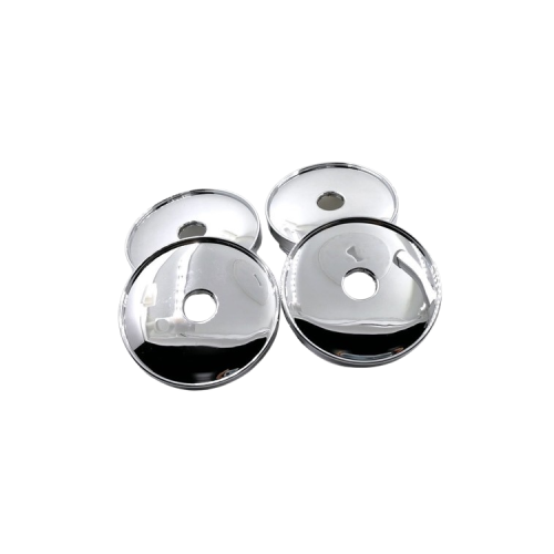 Set 4 capace universale pentru jante auto, crom lucios, 50–68 mm